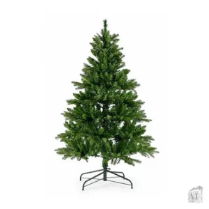 Kunstigt juletræ 150 cm med afstivet top og metalfod